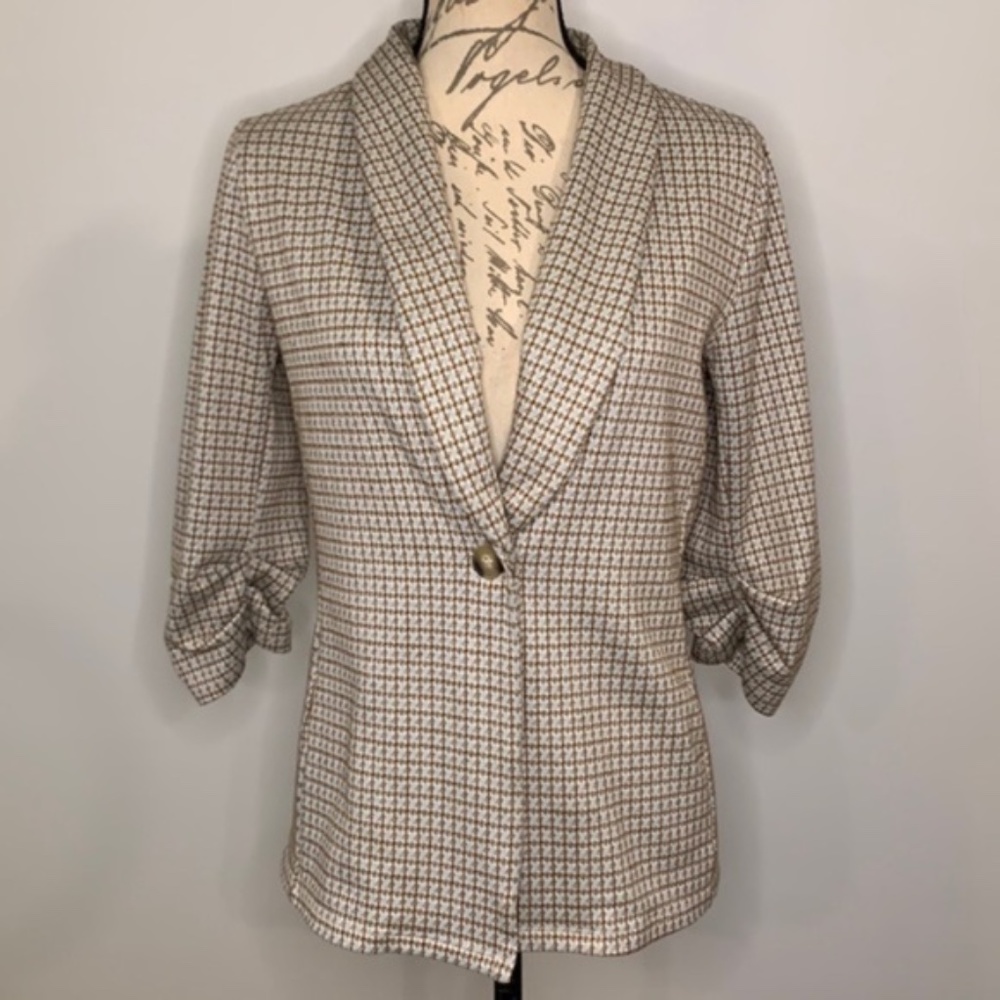 Alter'd State Houndstooth Blazer - Size S